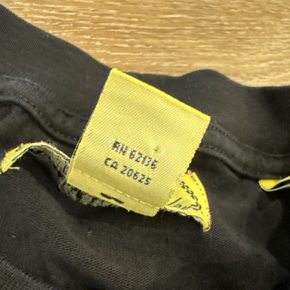 Guess Chinatown Market Shirt Mens M Black Cotton Question Mark Smiley Streetwear - Picture 5 of 9